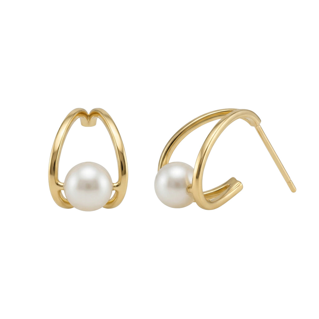 Pendientes Oro 9 quilates 375 Perla