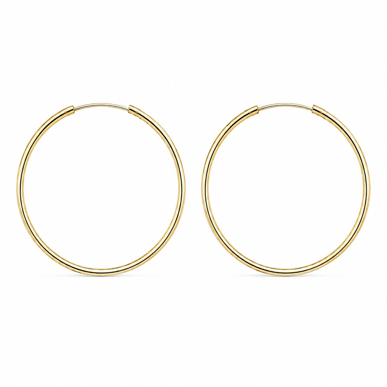 Pendientes Oro 9 quilates Aros 20mm