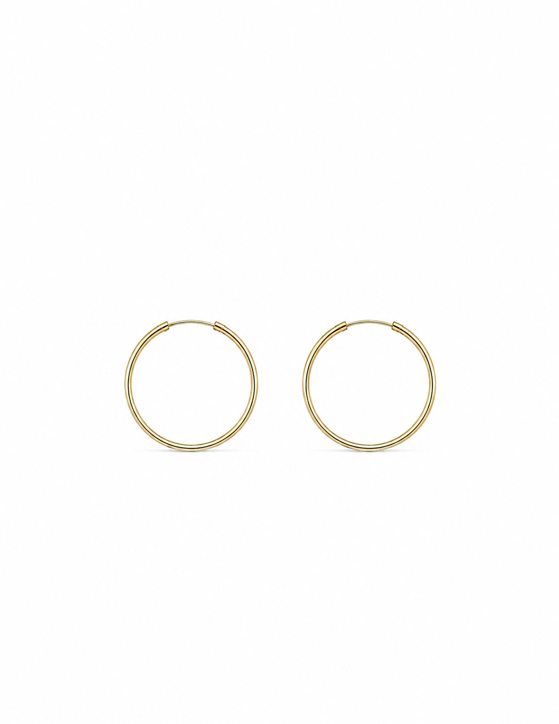Pendientes Oro 18 quilates 14mm