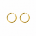 Pendientes Oro 18 quilates Aros 25mm