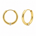 Pendientes de aro Oro 18 kilates 14mm