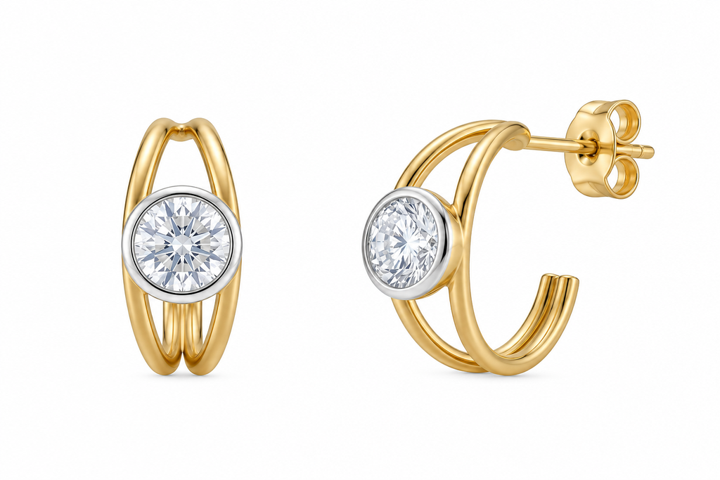 Pendientes Oro 9 kilates