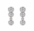 Pendientes de Plata 925 con Circonitas