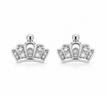 Pendientes de Plata 925 Corona