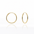 Pendientes 9 quilates 375 14mm