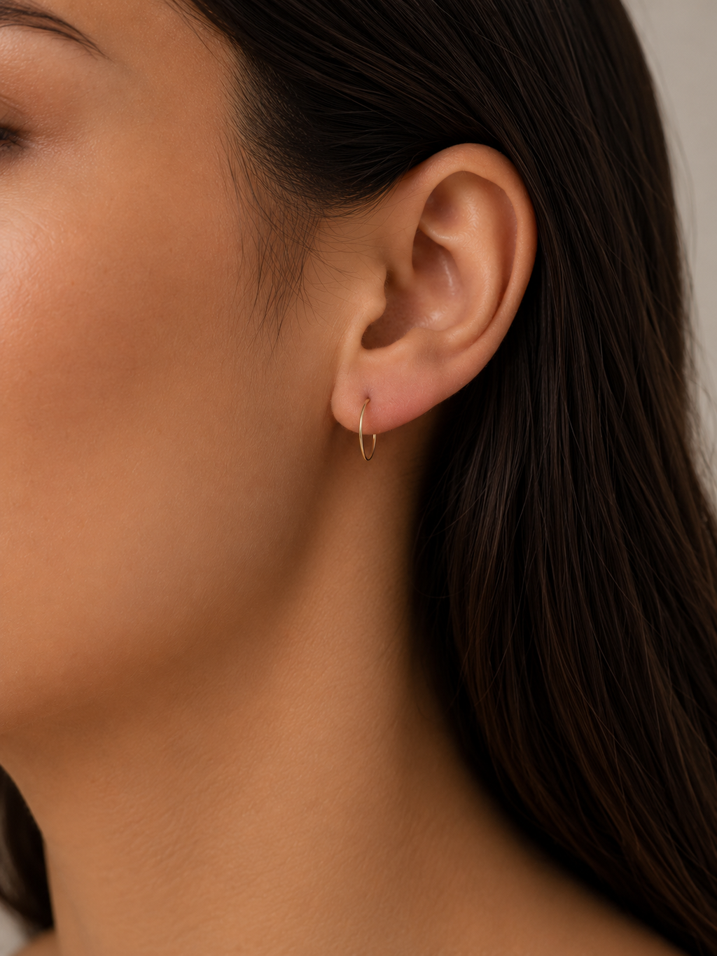 Pendientes Aros 9 quilates 375 16mm