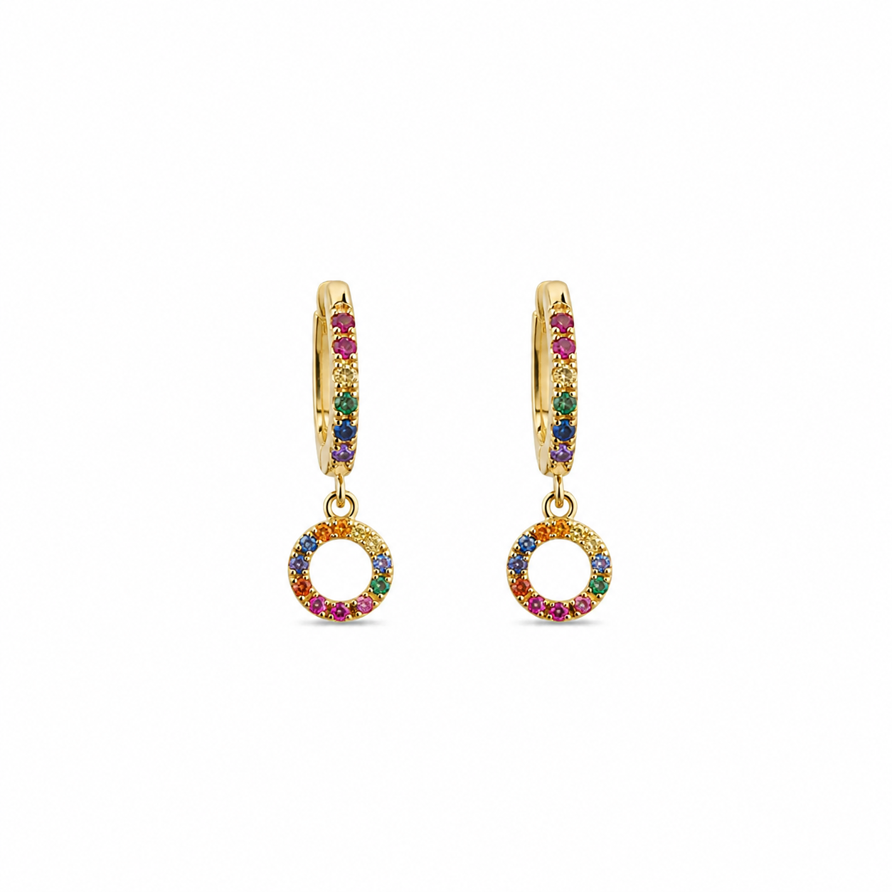 Pendientes Plata 925 Bañados en oro