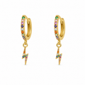 Pendientes Plata 925 Bañados en Oro