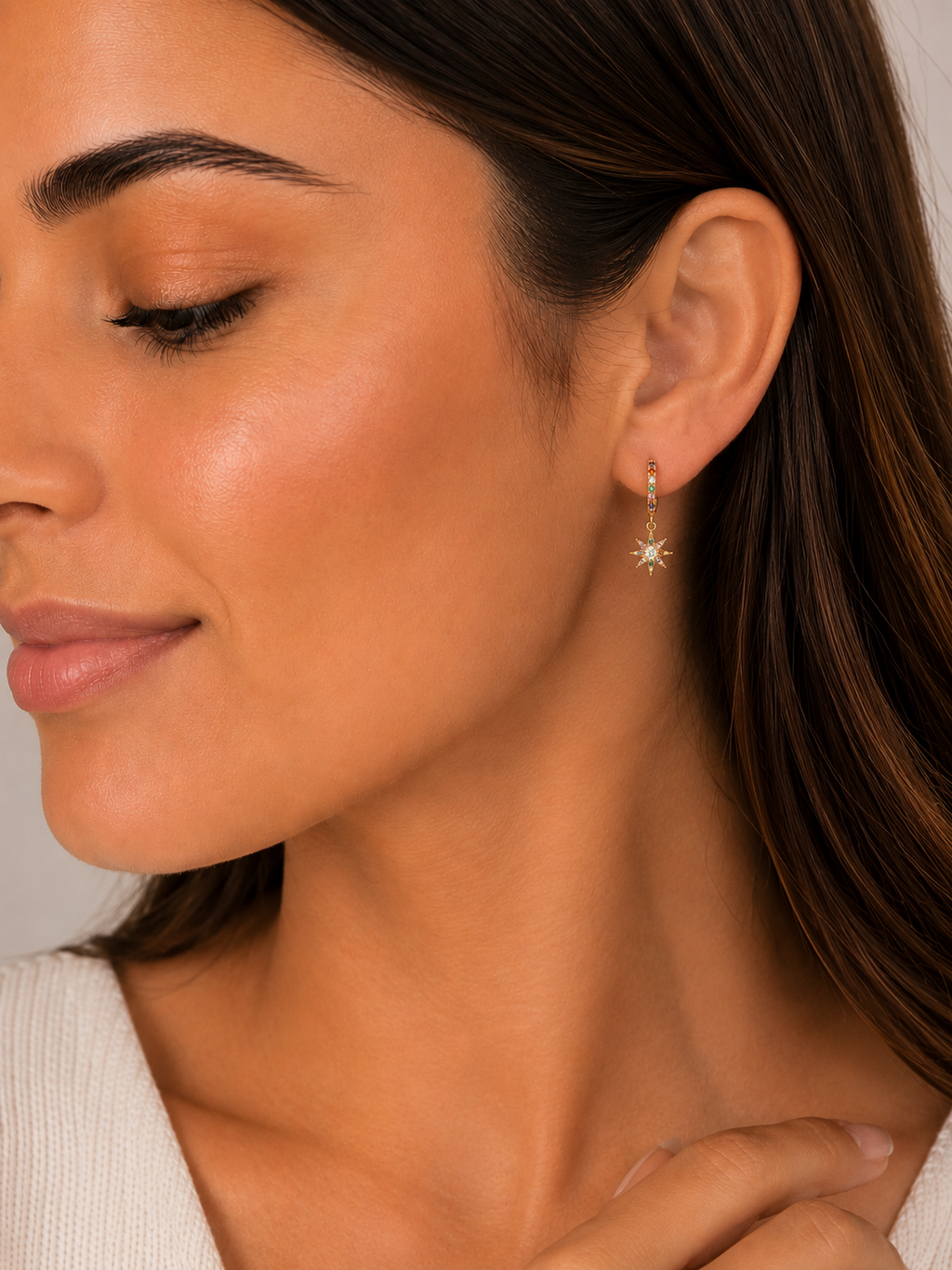 Pendientes Plata 925 Bañados en Oro