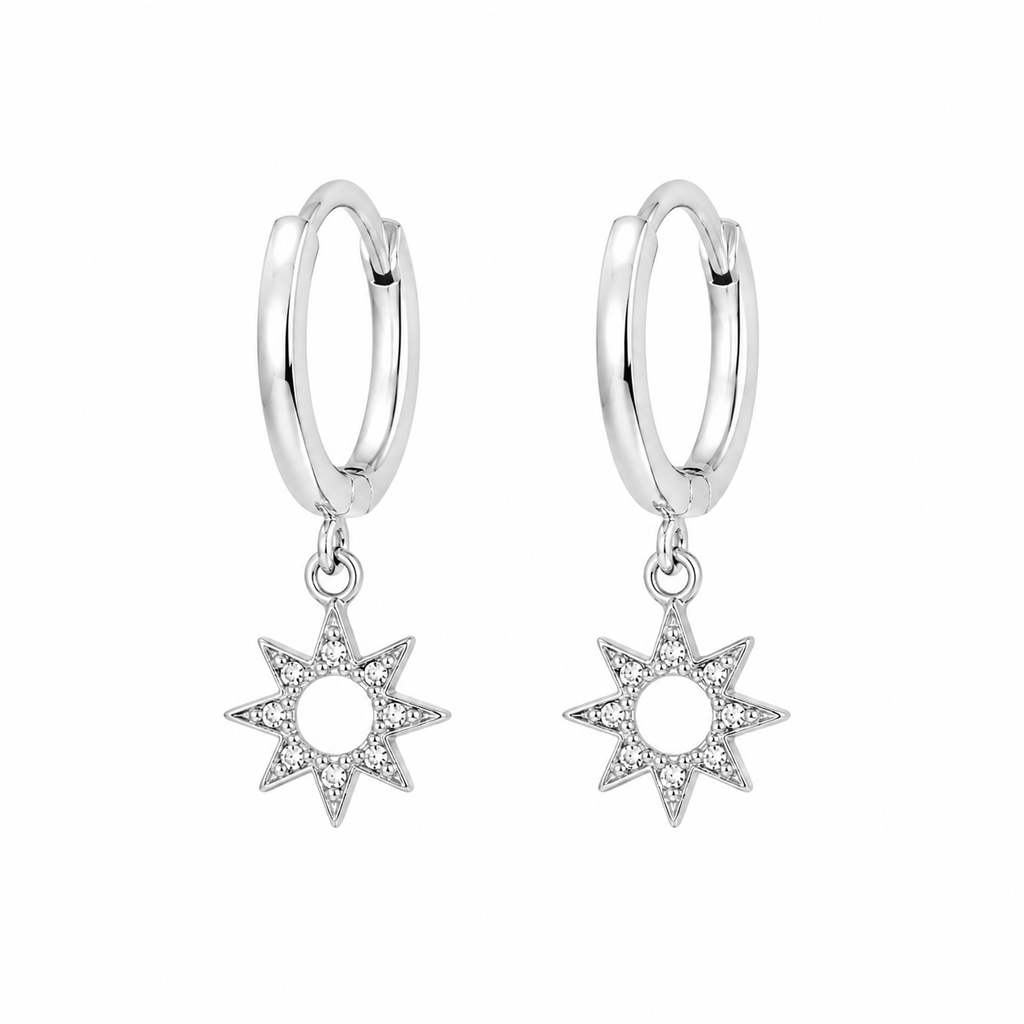 Pendientes Plata 925 Sol