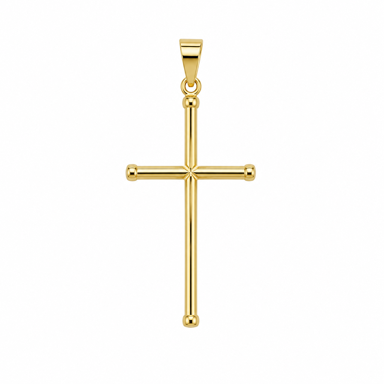 Colgante Cruz Oro 18 quilates 750