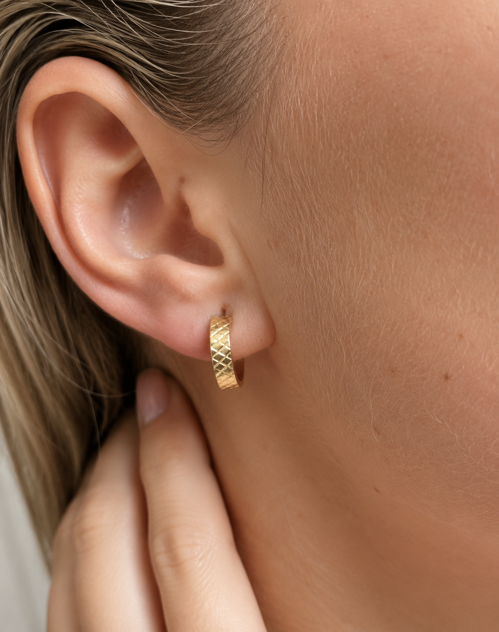 Pendientes Aros Oro 18 kilates 750