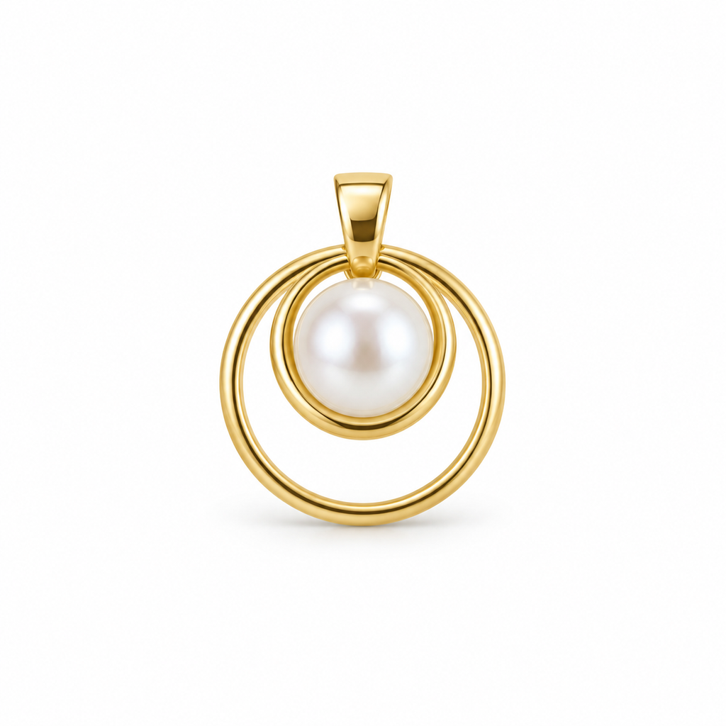 Colgante de Oro 18K con Perla