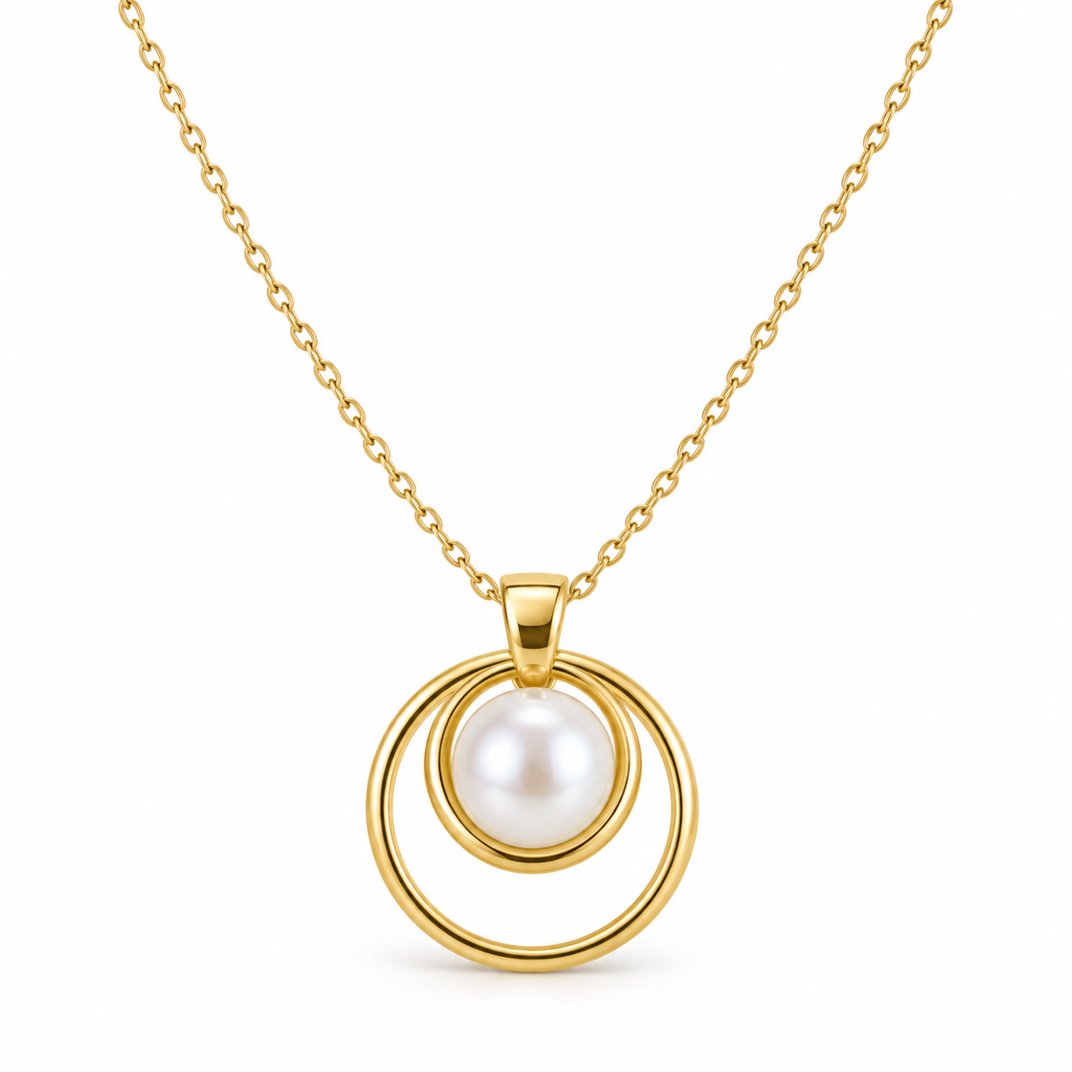 Colgante de Oro 18K con Perla