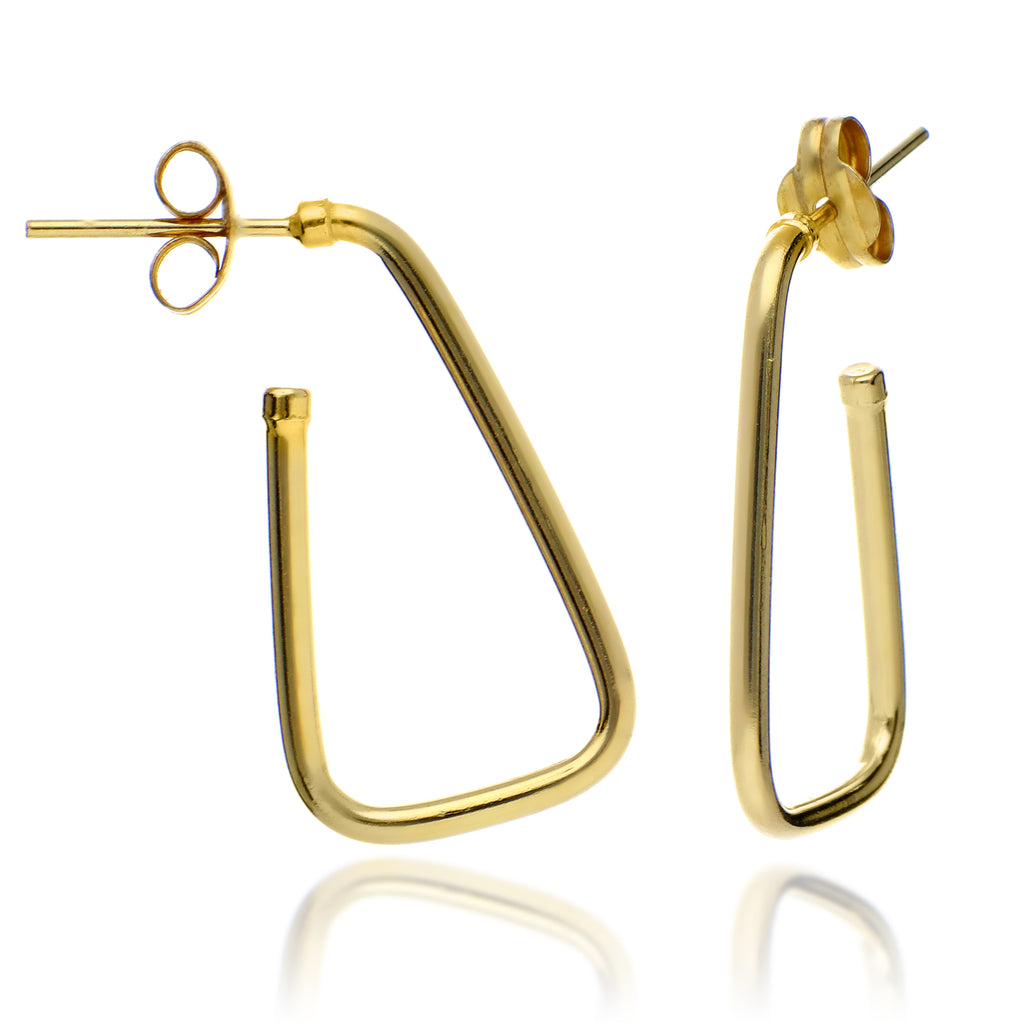 Pendientes Oro 18 quilates 750 Geométrico