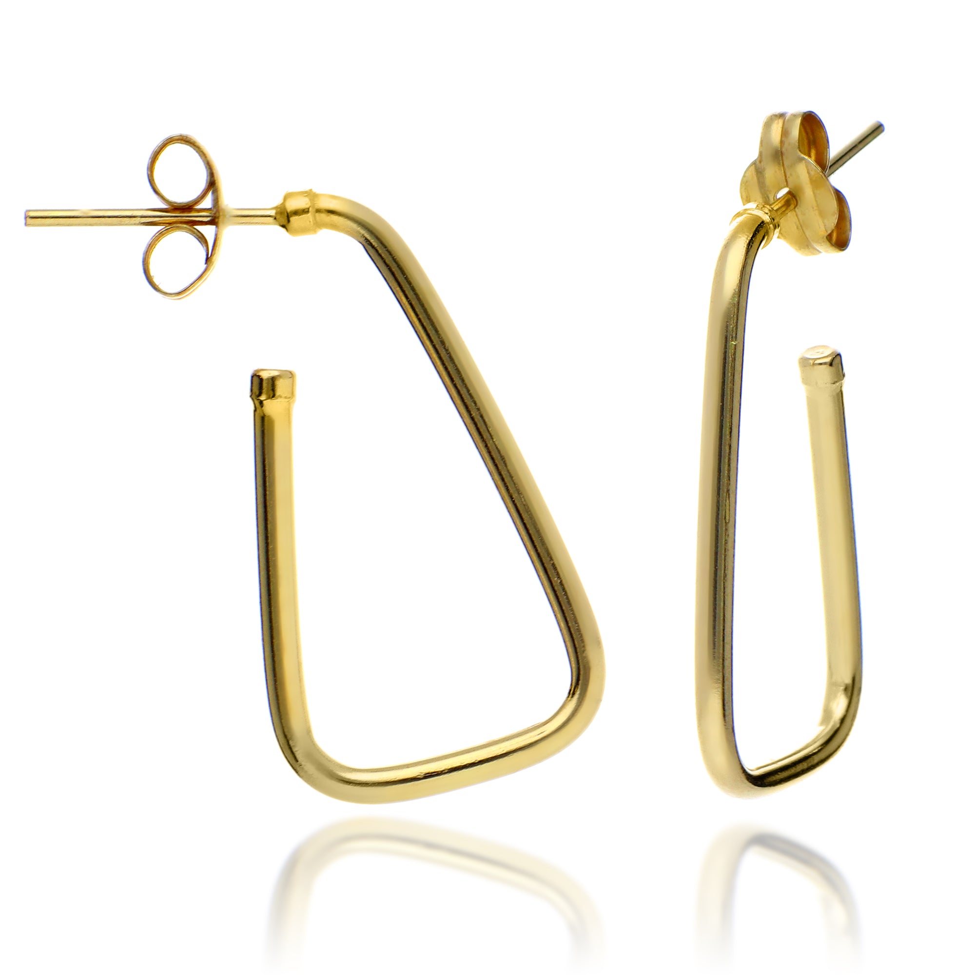 Pendientes Oro 18 quilates 750 Geométrico