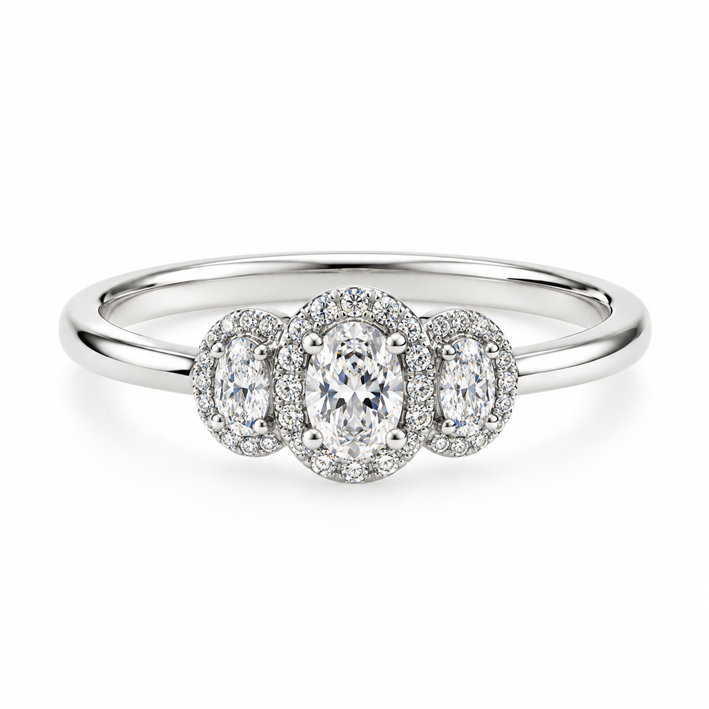 Anillo de Plata 925 con Circonitas