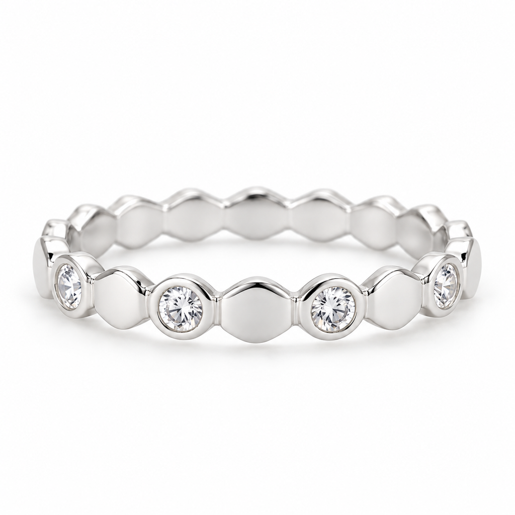 Anillo de Plata 925 con Circonitas