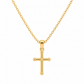Colgante Cruz de Oro 18K 16mm