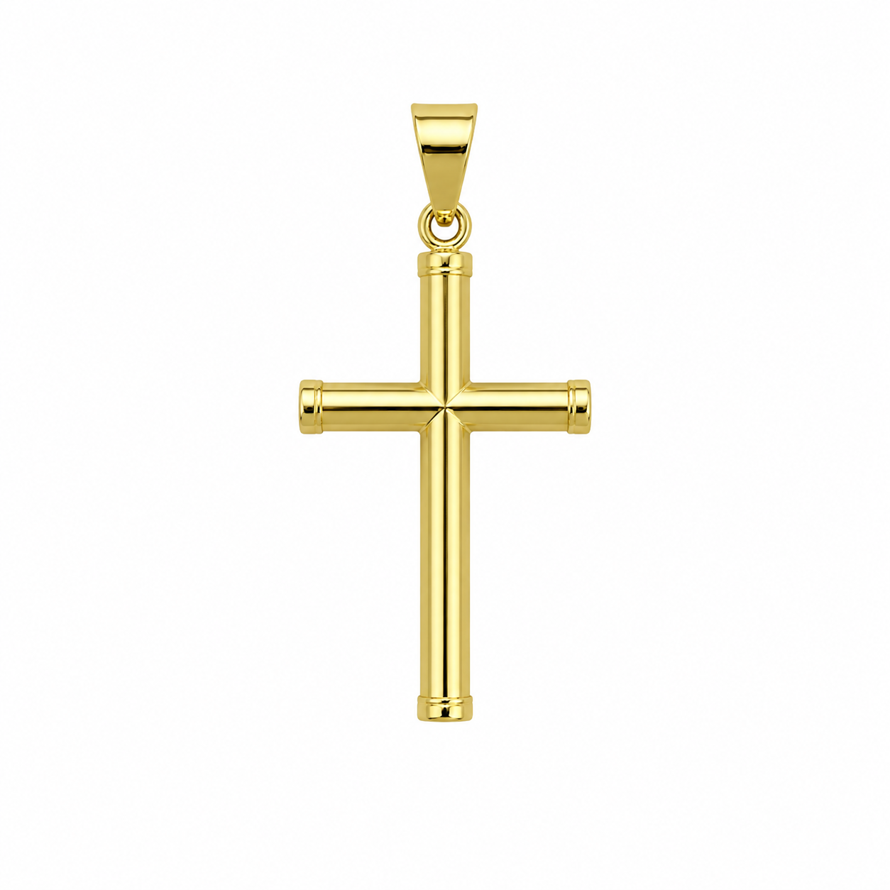 Colgante Cruz Oro 18 quilates 750