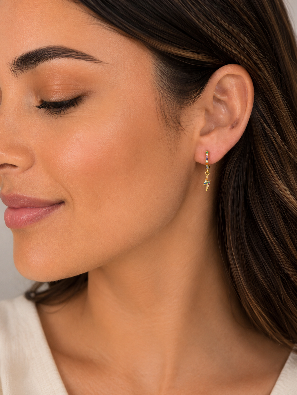 Pendientes Plata 925 Bañados en Oro
