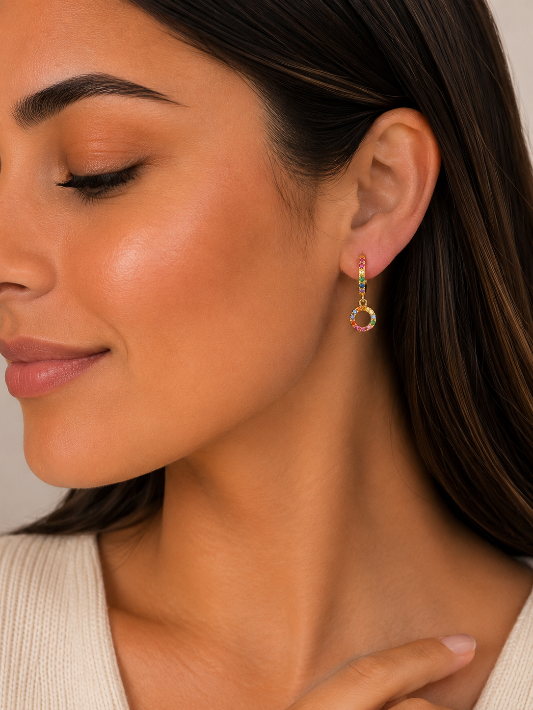 Pendientes Plata 925 Bañados en oro
