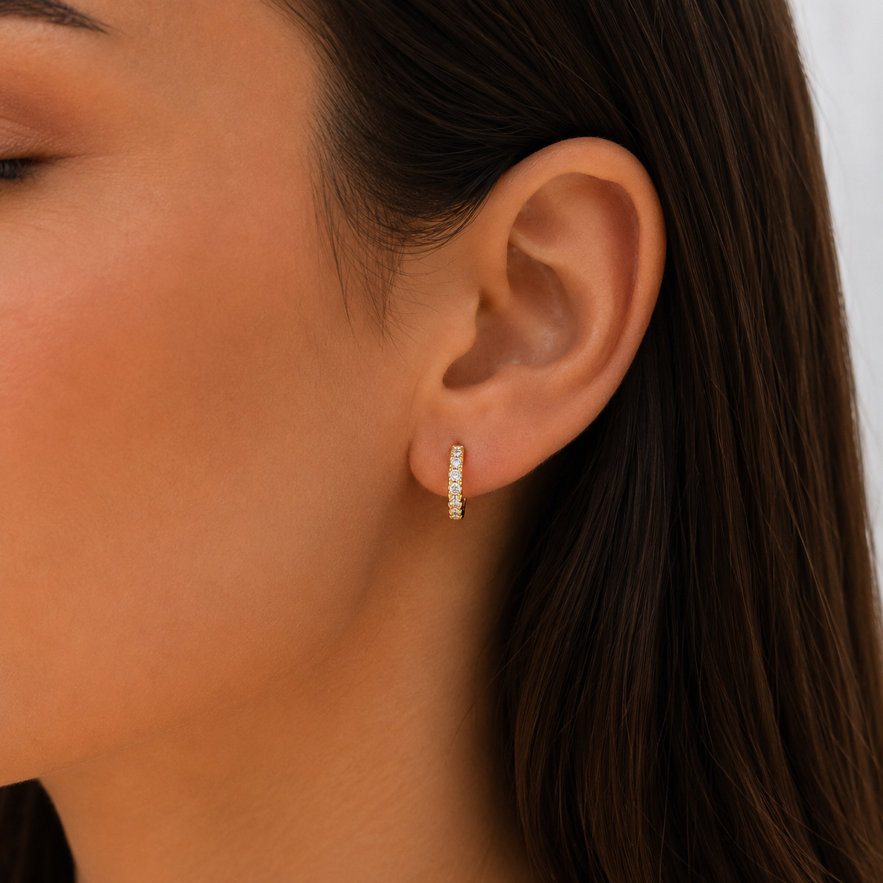 Pendientes Plata 925 Bañados en Oro