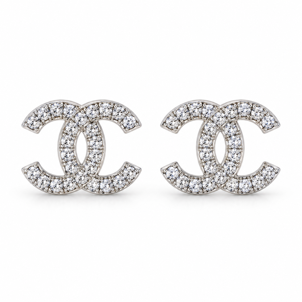 Pendientes de Plata 925 con Circonitas y Diseño Elegante