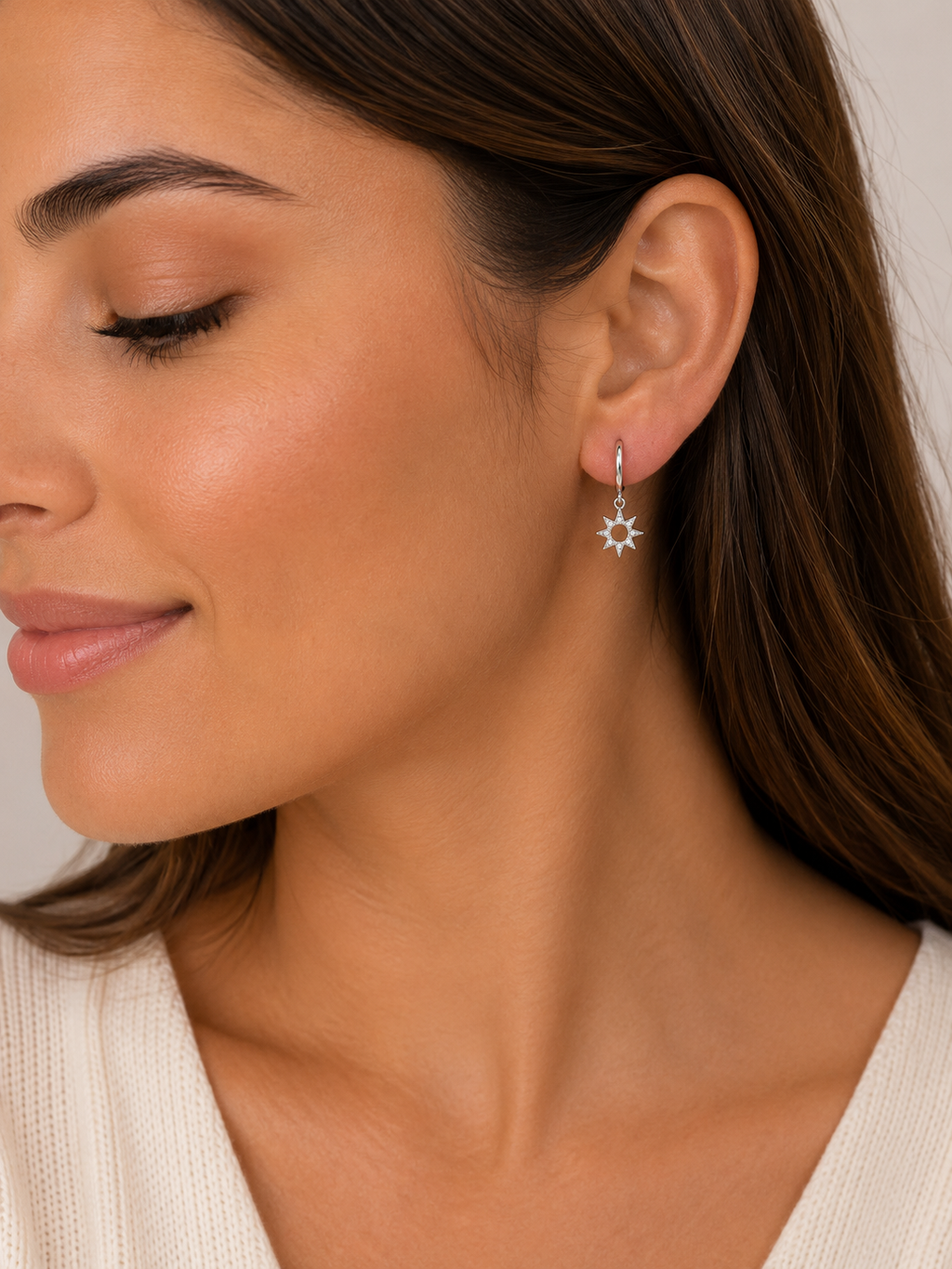 Pendientes Plata 925 Sol