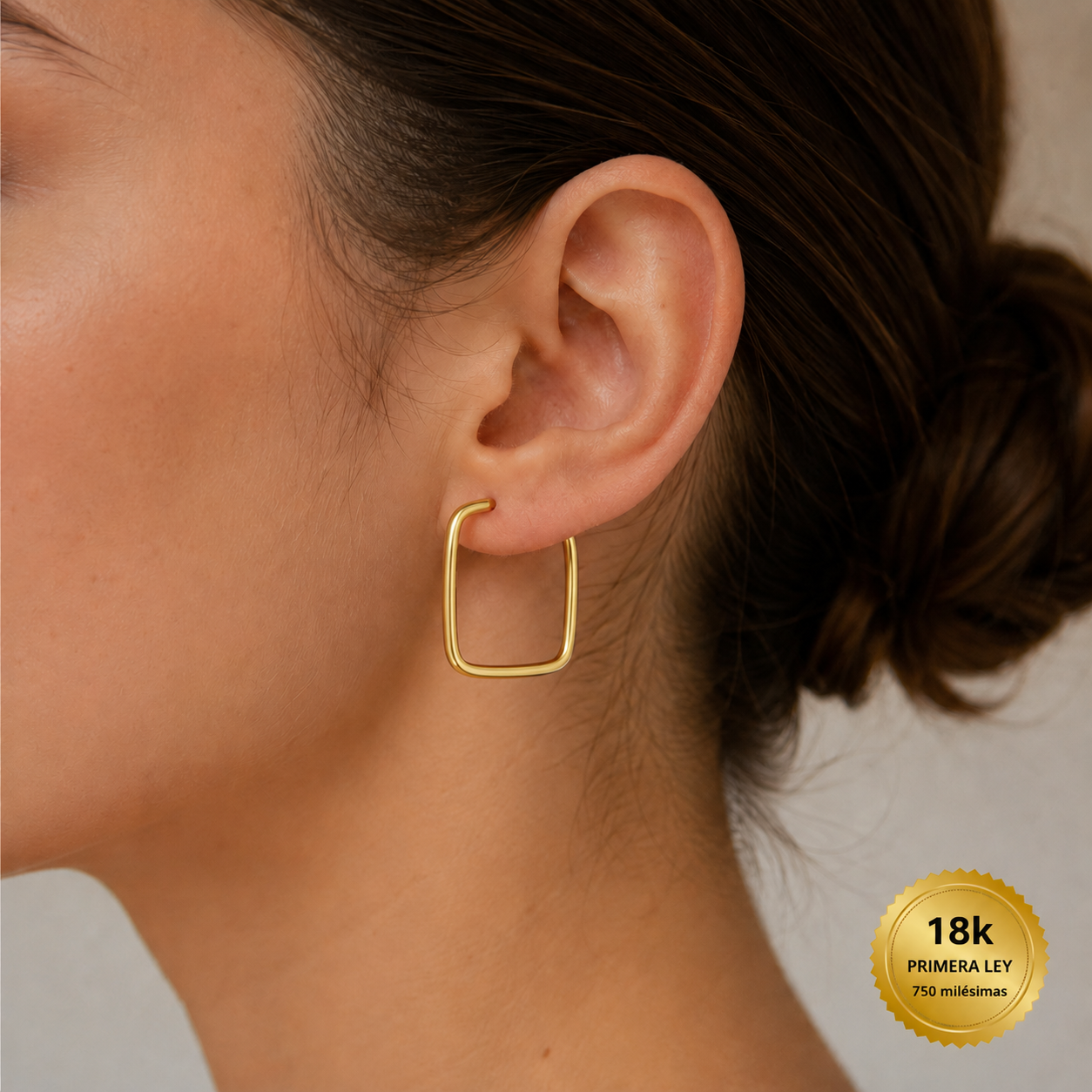 Pendientes Oro 18 quilates 750