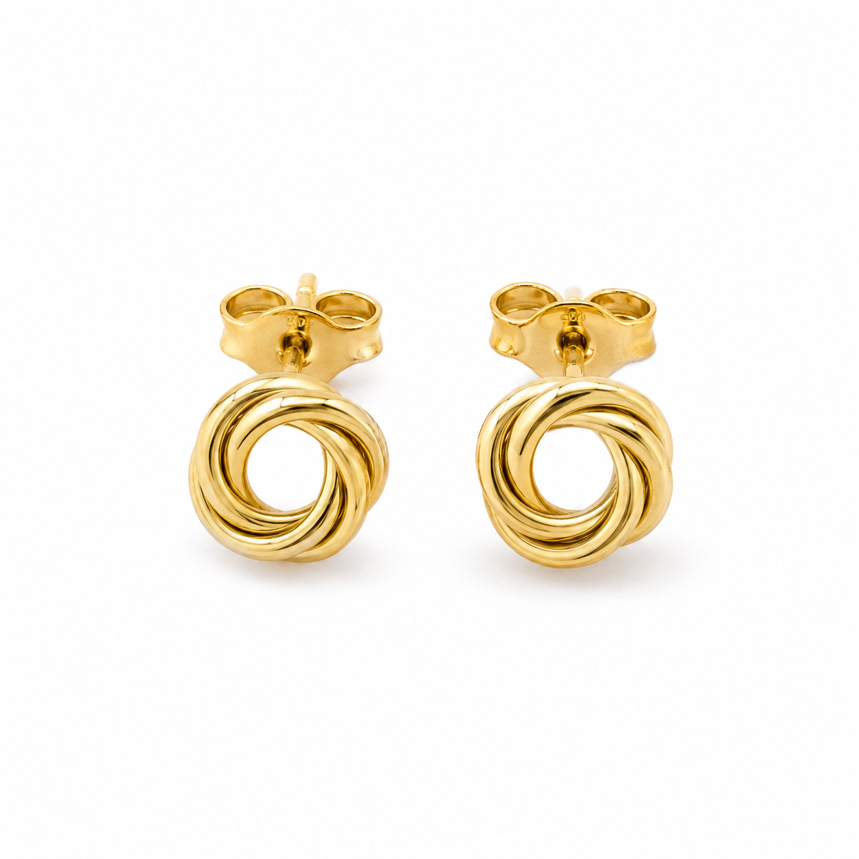 Pendientes Oro 9 kilates Nudo