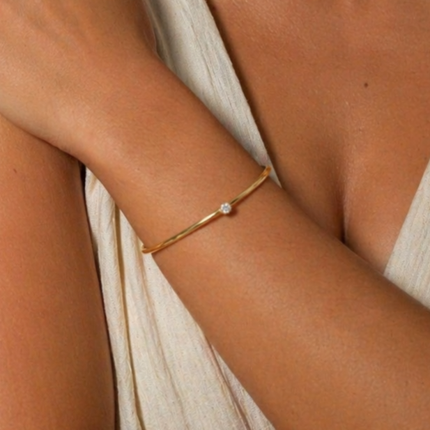 Brazalete Oro 18 quilates 750